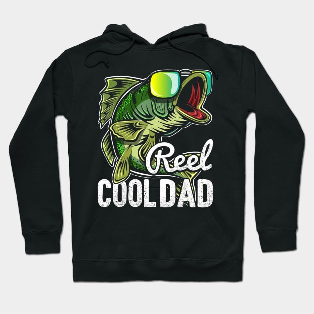 Reel Cool Dad Hoodie by herlindagay